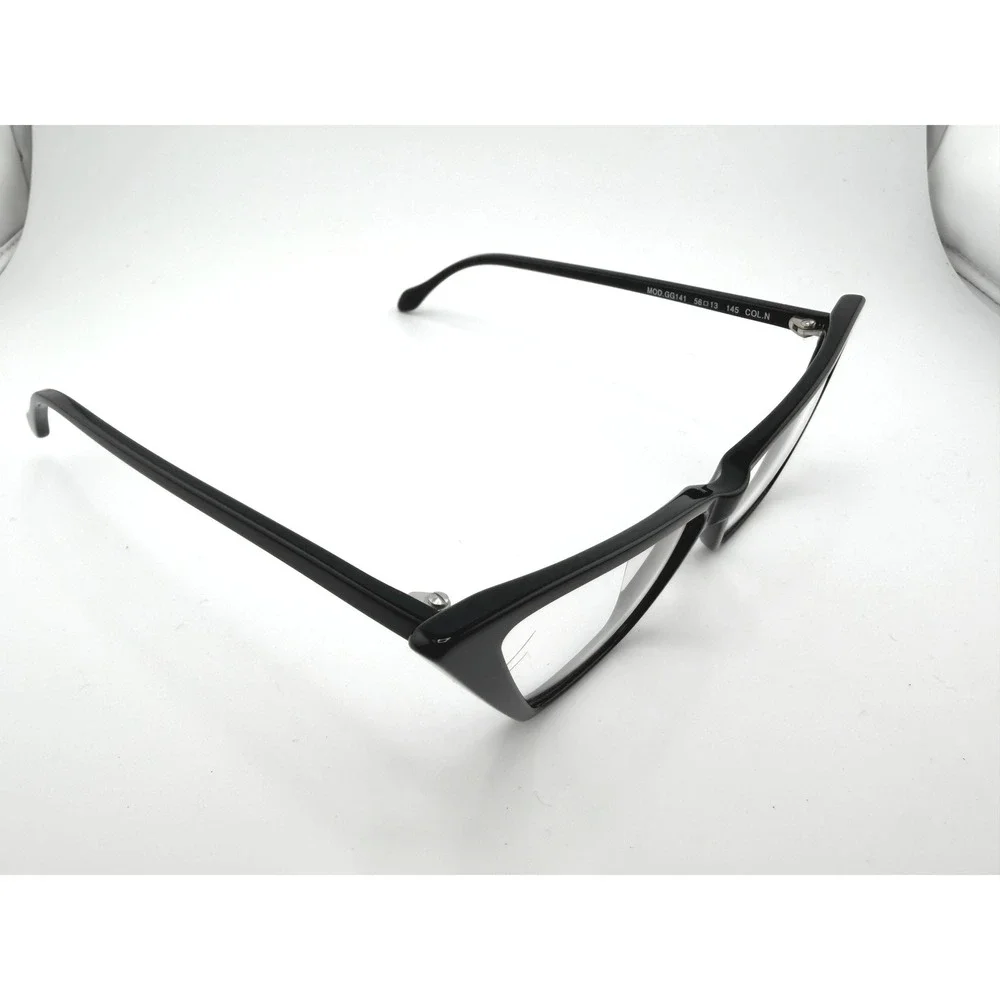 Germano Gambini i leggeri Black Cat Eye Eyeglasses GG141 56-13-145 Italy